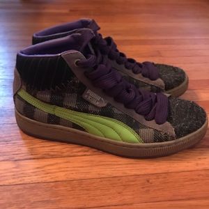Ultra rare Puma Bones 1031 mid shoes Halloween